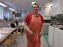 Lea ja retroessu, Vikkelää, sukkelaa ruokakurssi huhtikuussa2013