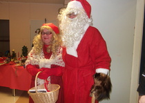 Joulupukkikin vieraili Marttakammrissa joulunavauksessa 1.12.2012