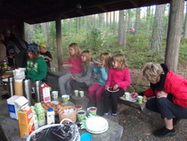 Mennään metsään marttailta Sarvisalossa 2013