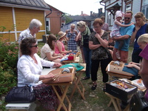 Rauman pitsiviikot heinäkuu 2012, pitsinnypläysta 